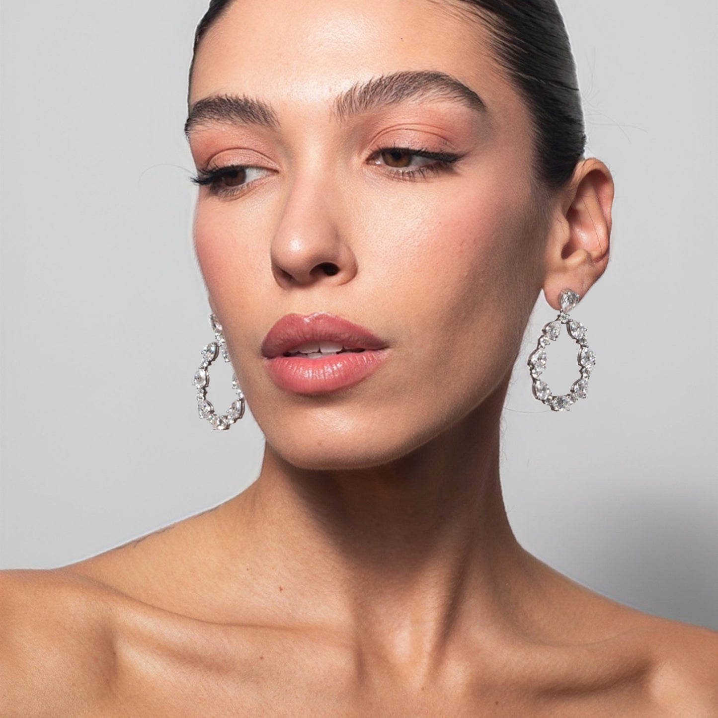 Argola Diamond Loop