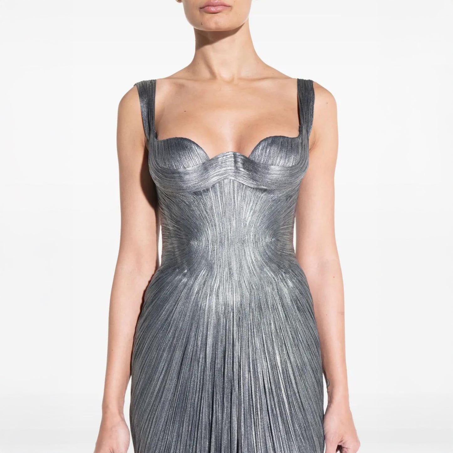 Vestido Anais Prata