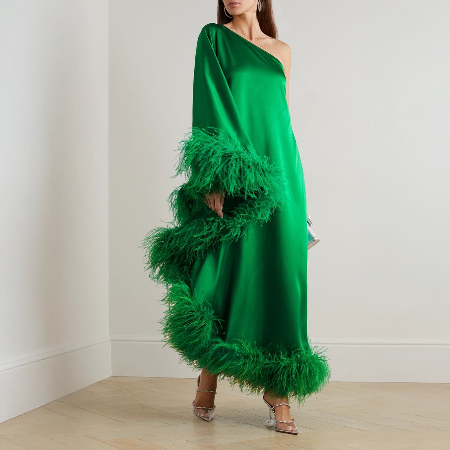 Vestido Plumas