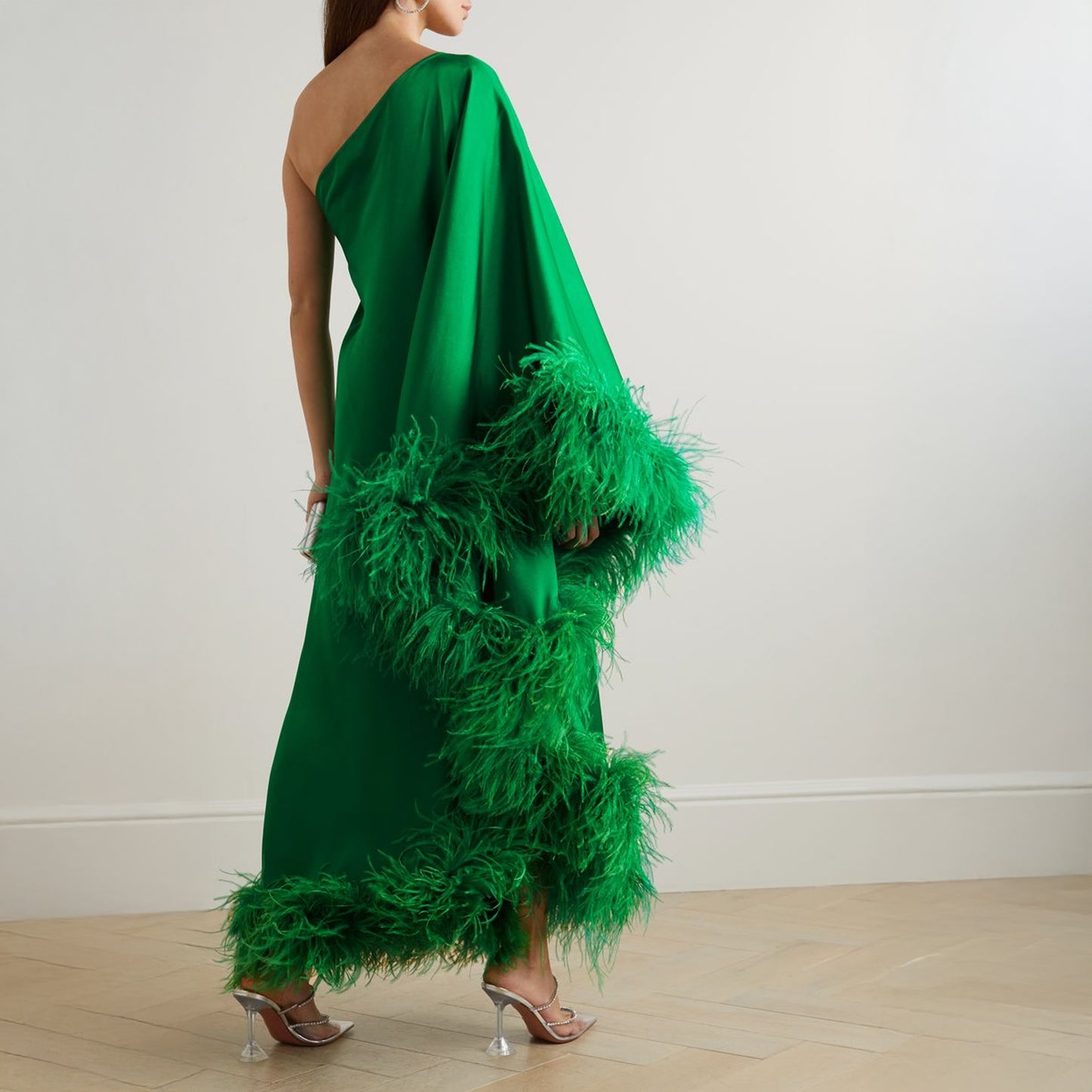 Vestido Plumas