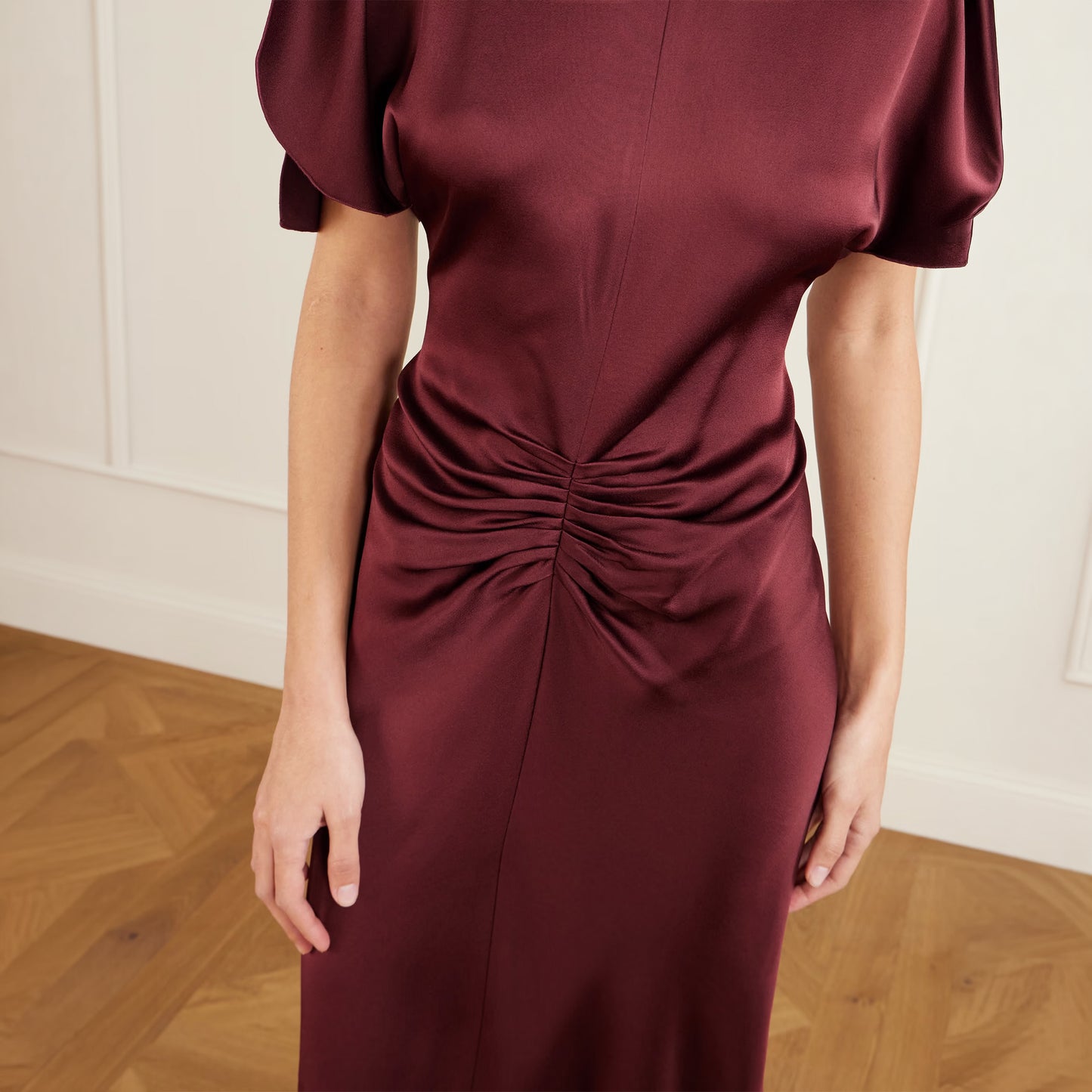 Vestido Drapeado Isabella