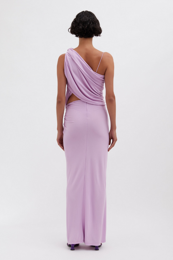 Vestido twisted lever