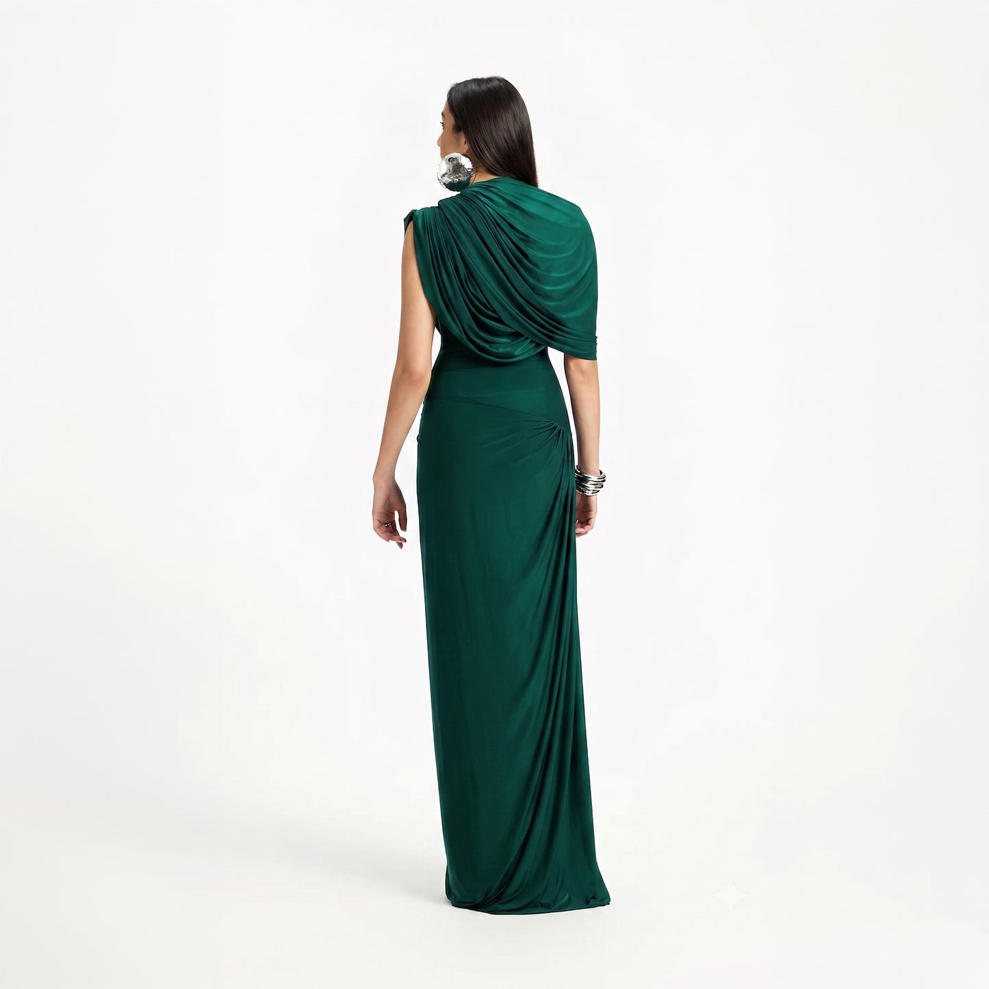 Vestido Bloom Emerald