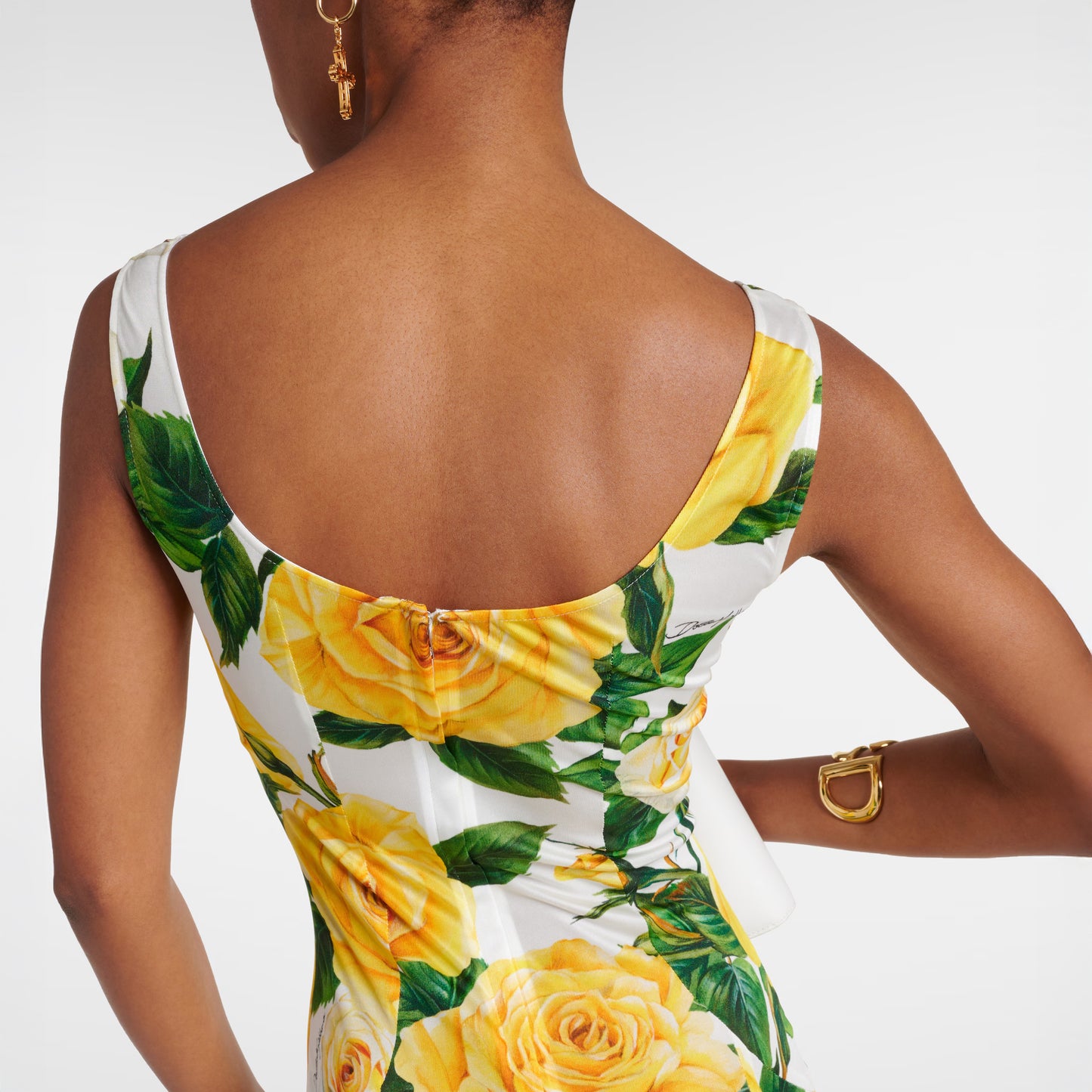 Vestido Yellow Roses