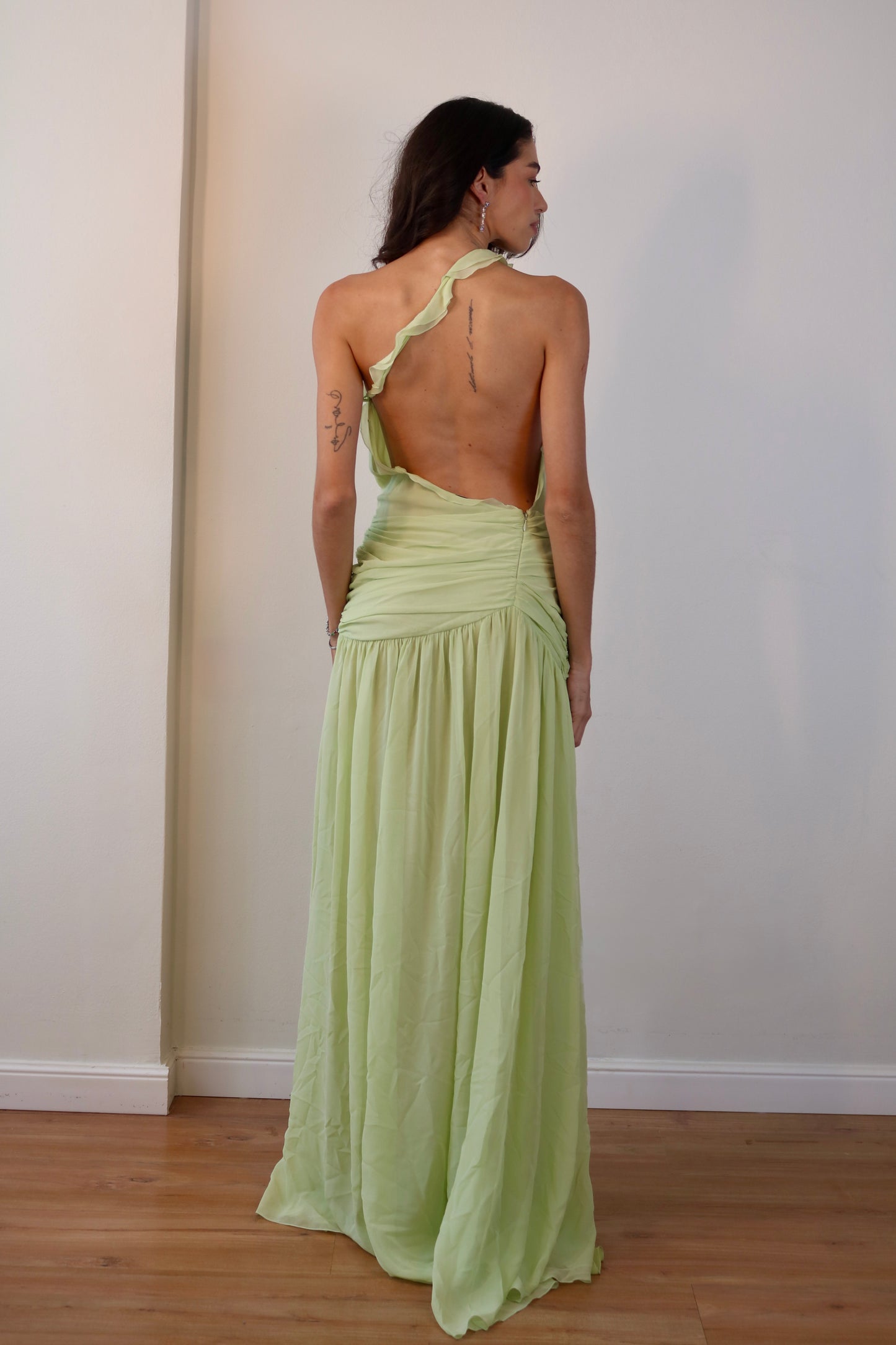 Vestido Green Rose