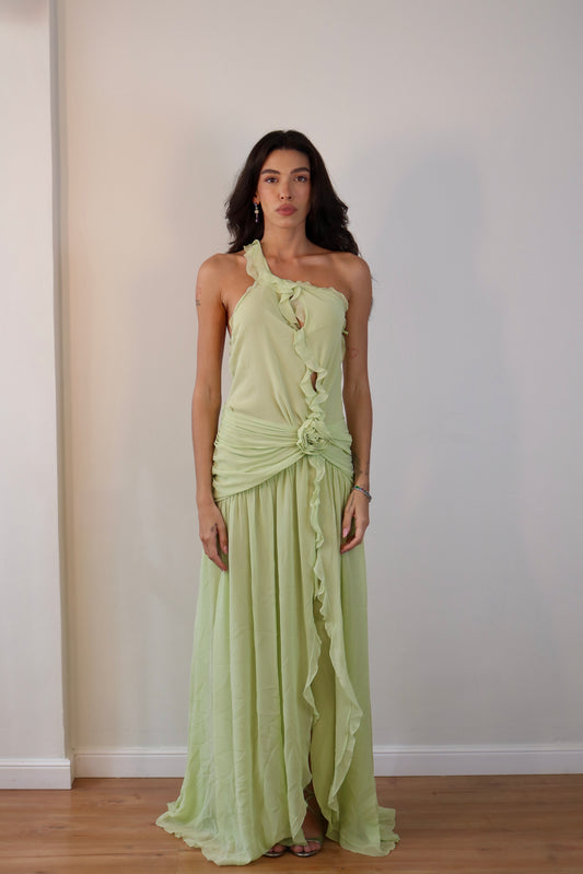 Vestido Green Rose