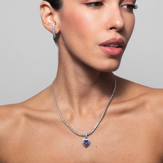 Rivieira Clasica com Pingente Coração