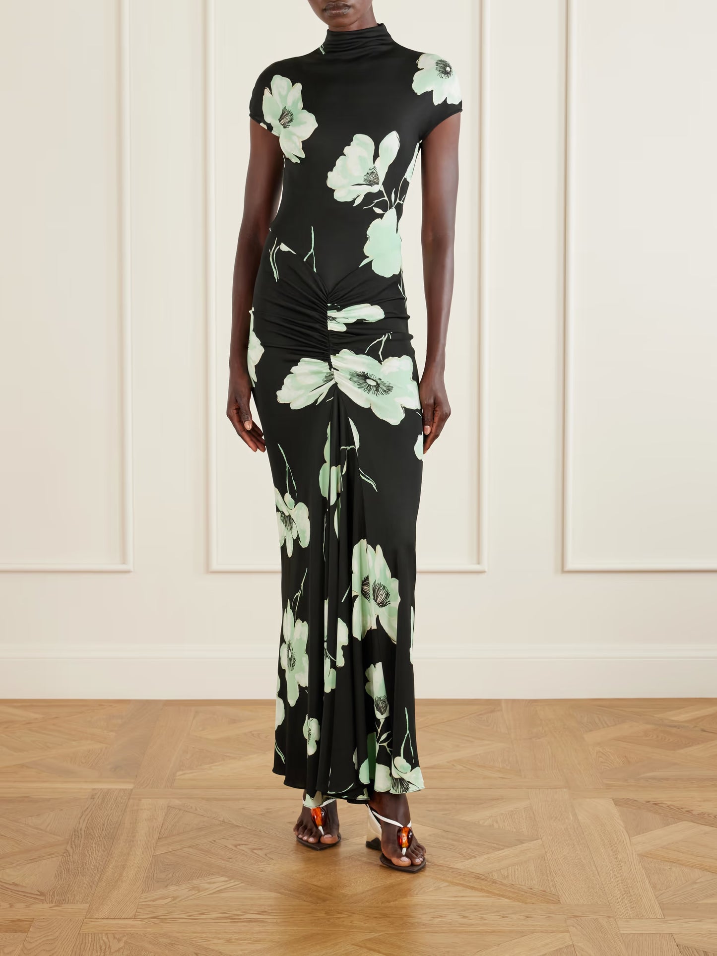 Vestido Floral Menta