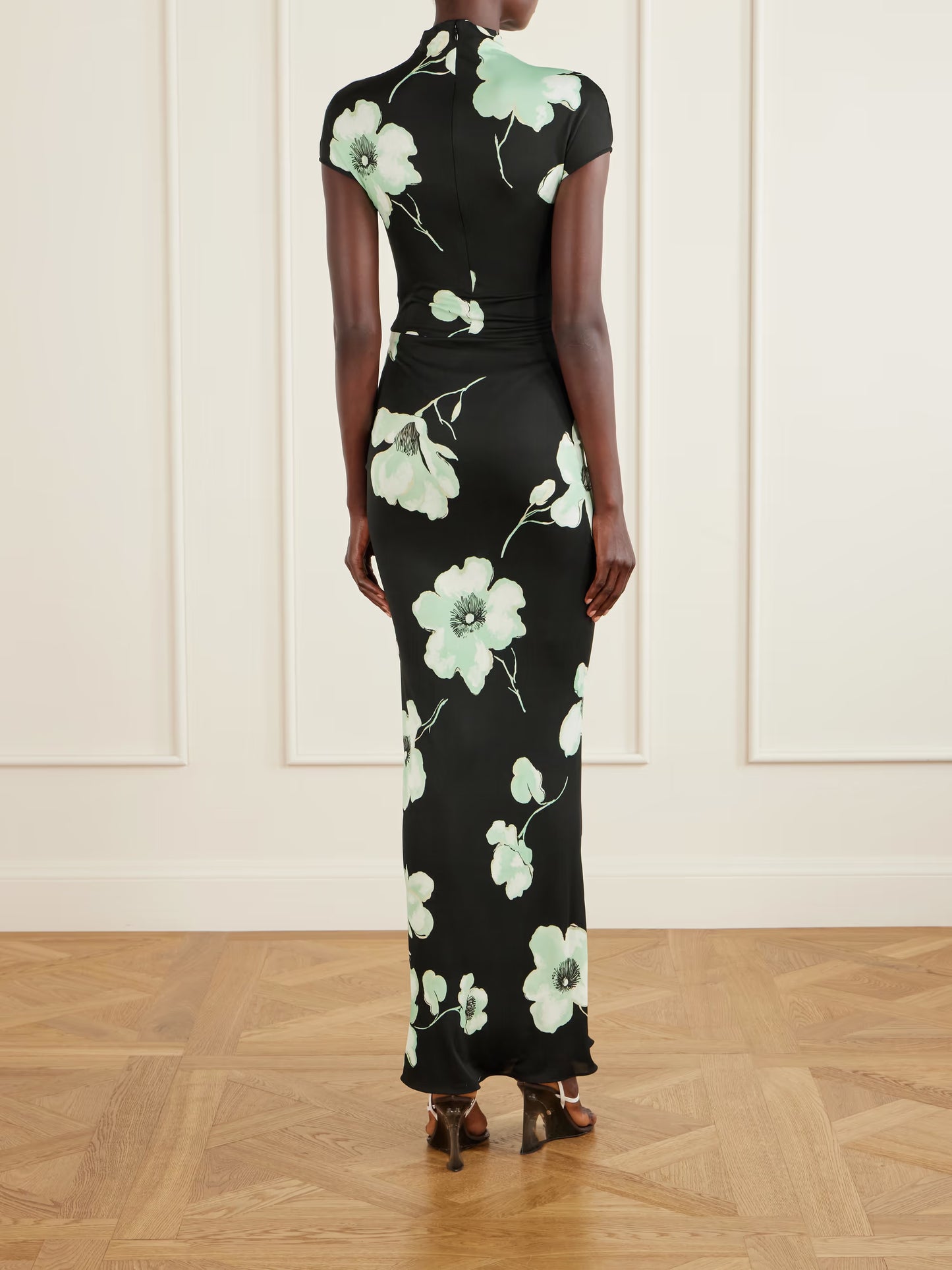 Vestido Floral Menta