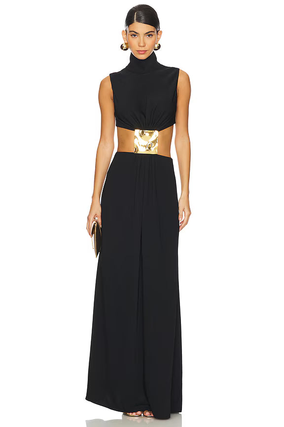 Vestido Square Gold