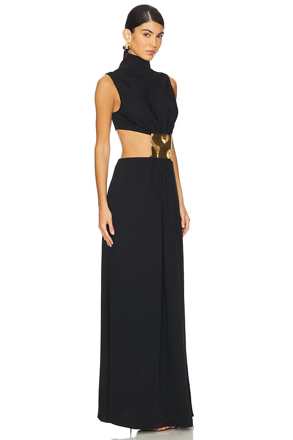 Vestido Square Gold