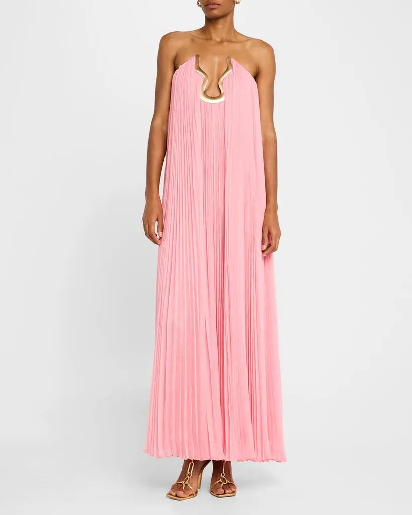 Vestido Gael Plissado