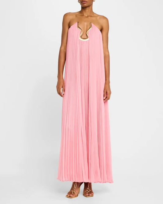 Vestido Gael Plissado