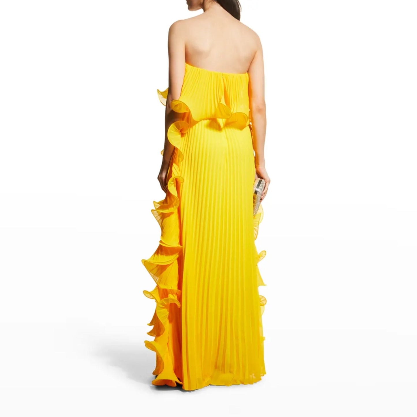 Vestido Longo Babado Sun - Partage